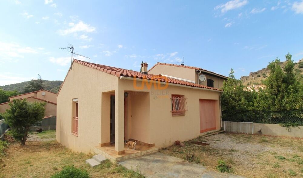 Villa plain pied avec jardin plus garage.
