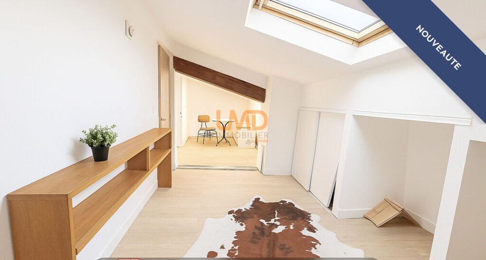 T2 atypique 50m2 au sol, centre-ville, bel immeuble