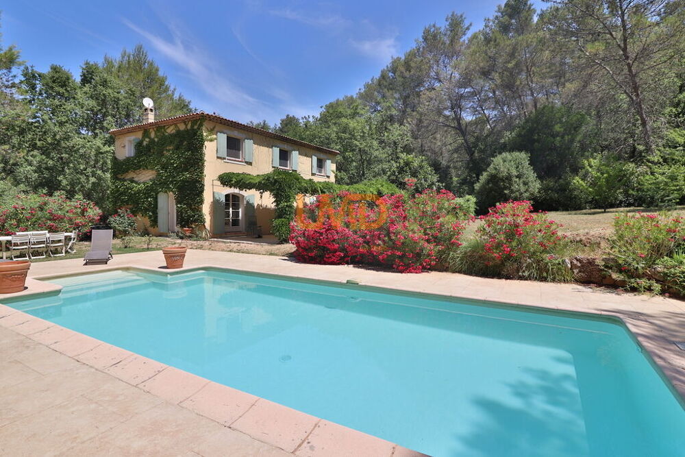 Vente Maison Bastide de charme 4 chambres Terrain 7200m2 Piscine Calme Plein Auriol