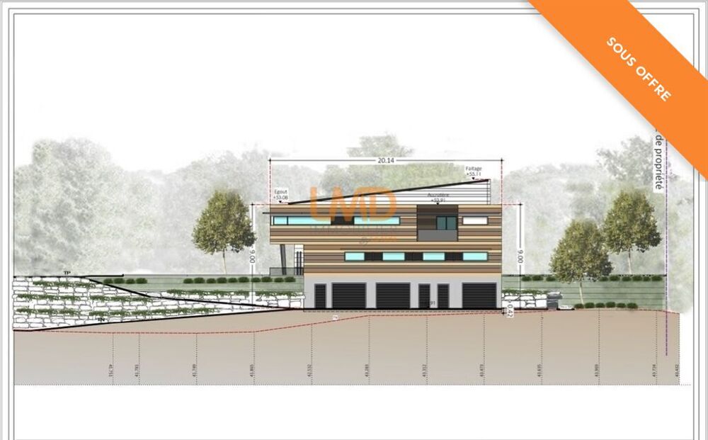 Vente Terrain Terrain à bâtir 3 050 m² - zone d'activités - La Motte (83920) La motte