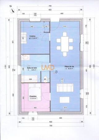  Maison � vendre 2 pi�ces 68 m�