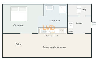  Appartement à vendre 2 pièces 43 m²