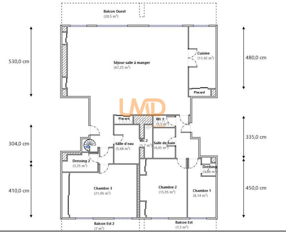 à vendre  Appartement Nice (06100)
