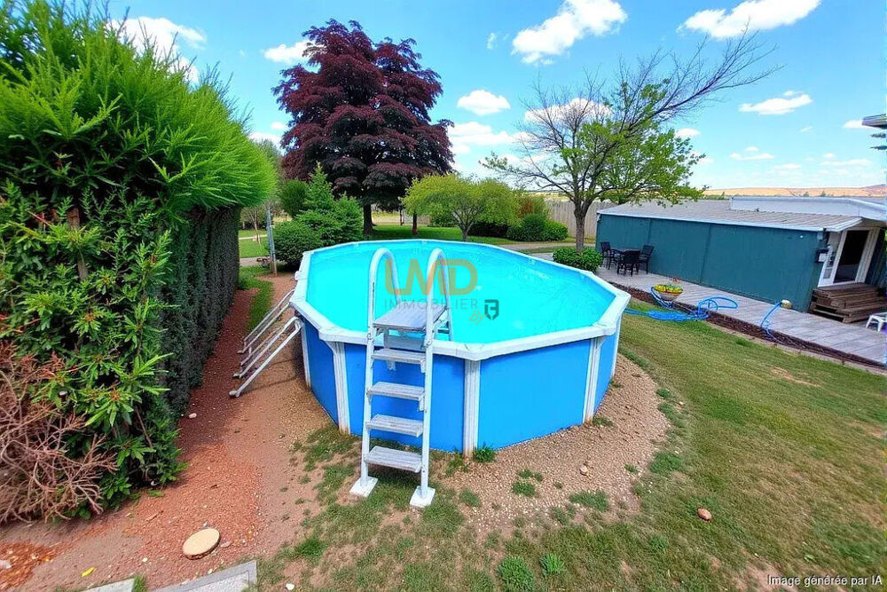 Vente Maison Bray sur Seine, maison 3 chambres avec sous-sol total et Piscine Bray sur seine