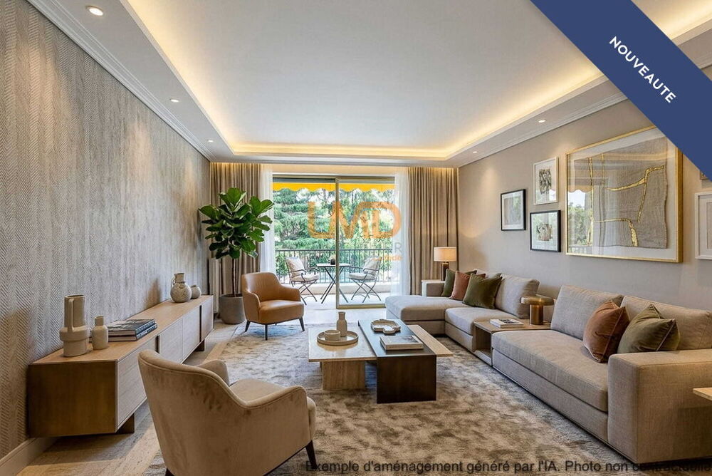 Vente Appartement Cap D'Ail (06): Superbe Appartement 3 Pièces de 90m2 ,Piscine Cap-d'ail