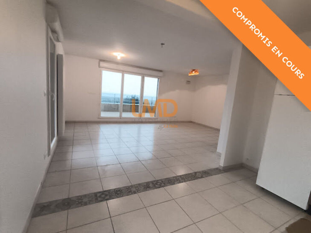 Vente Appartement Dernier étage, parking, terrasse 70 m² vue étangs Frontignan
