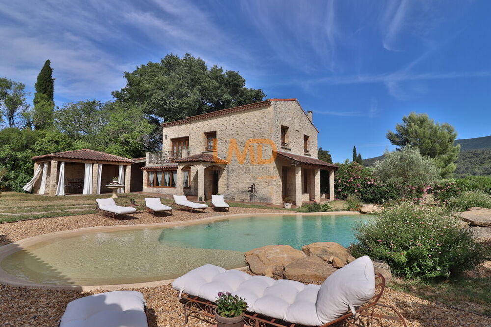 Vente Maison Maison de charme 4 chambres Terrain 2000m2 Piscine Calme Plein S Auriol