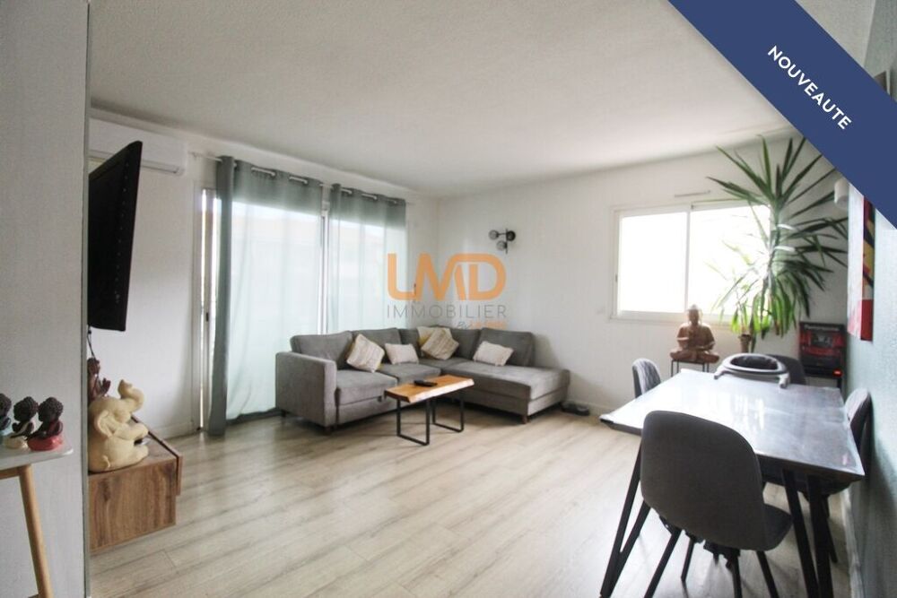 Appartement T3 entièrement rénové avec terrasse et garage