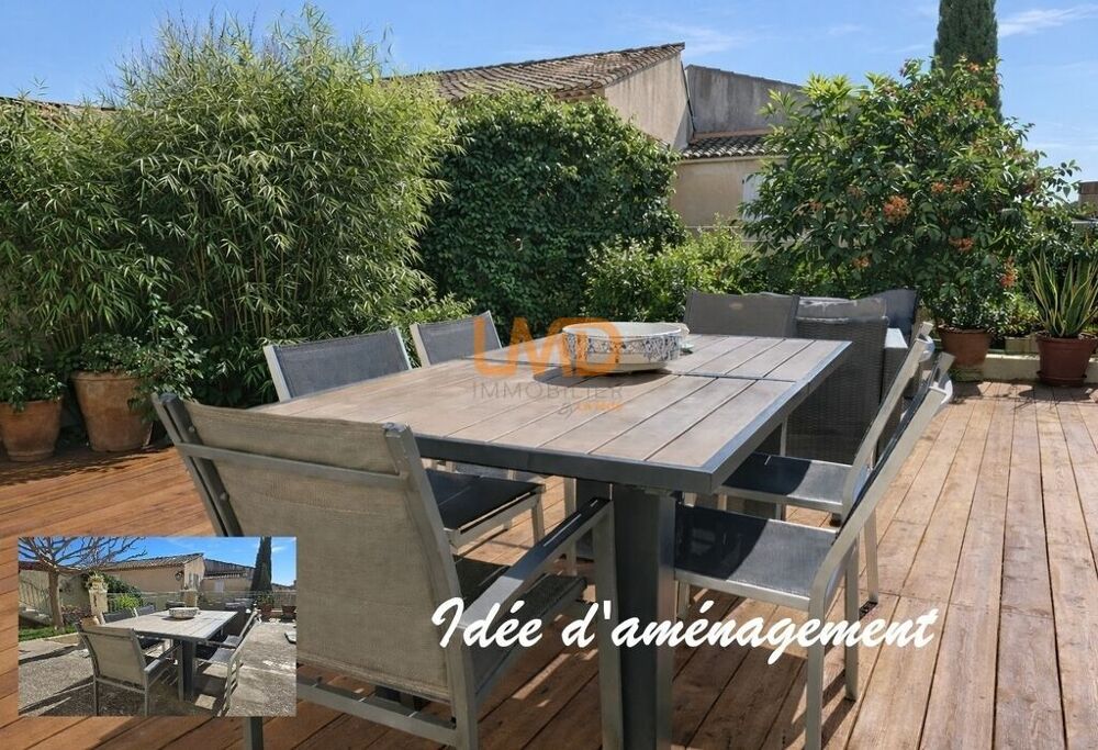 Maison avec appartement indépendant, garage et terrasses, vue Al