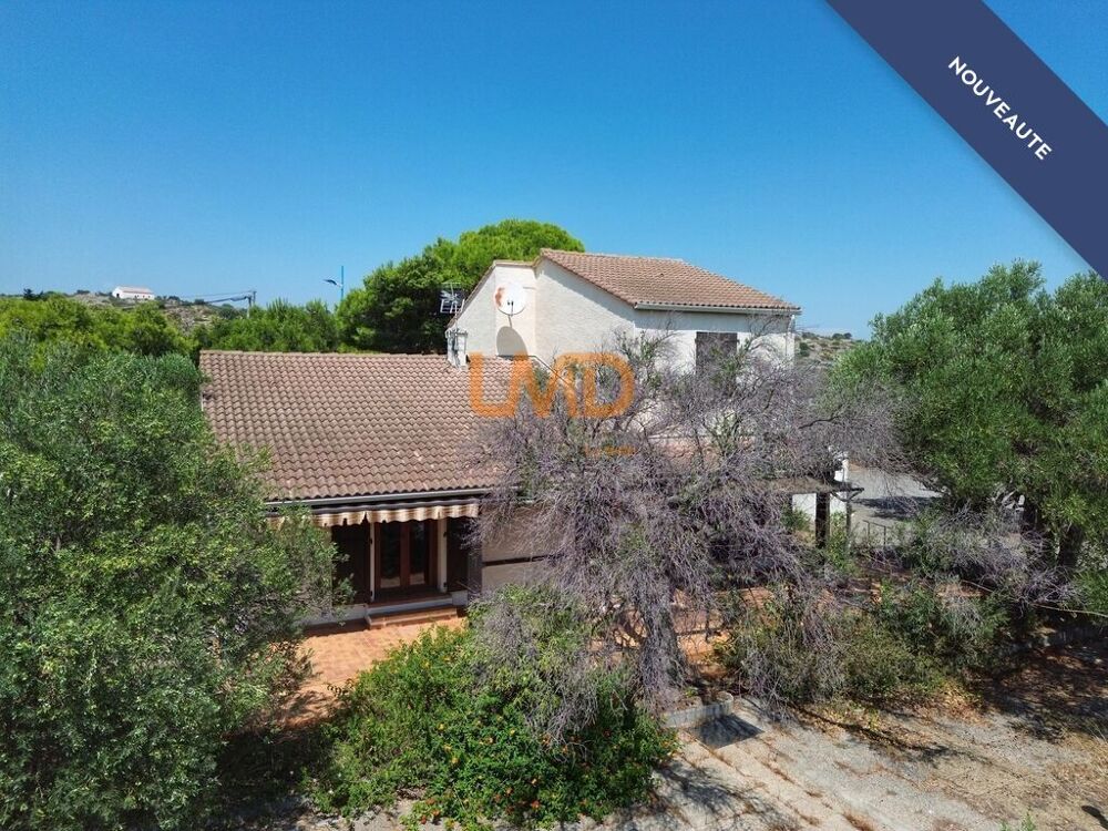 Vente Maison Villa 4 faces avec garage Fitou