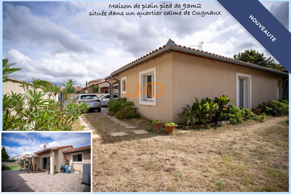 Vente Maison Maison de plain pied de 93,28m2 à Cugnaux Cugnaux