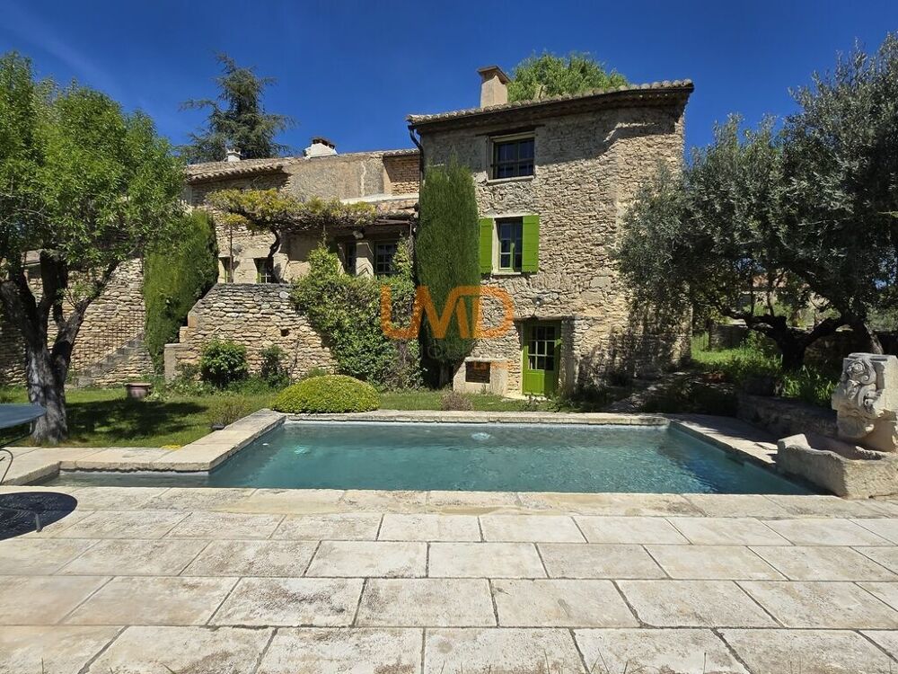 Authentique mas du 18? à Gordes avec piscine et vue panoramique