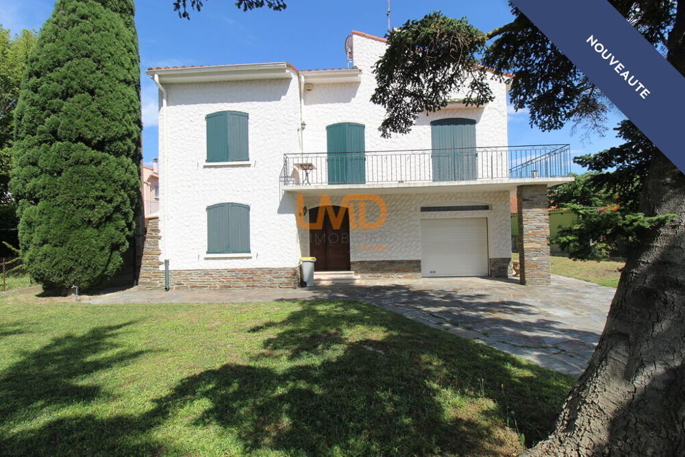 Vente Maison Villa 4 faces de 130m2 avec garage Saint-laurent-de-la-salanque