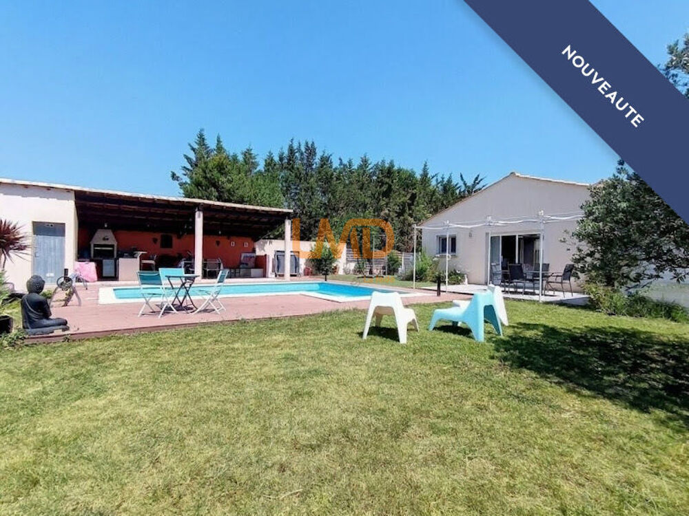 Vente Maison Villa-piscine-espace détente-potentiel de 2 logements Villeveyrac