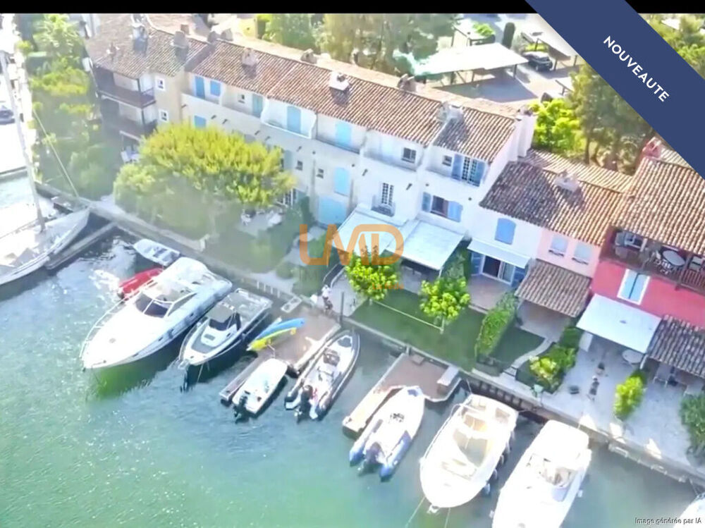 Vente Maison Port Grimaud 2 - Maison 225m2 - 12 Pièces - 3 Postes d'amarrage Grimaud
