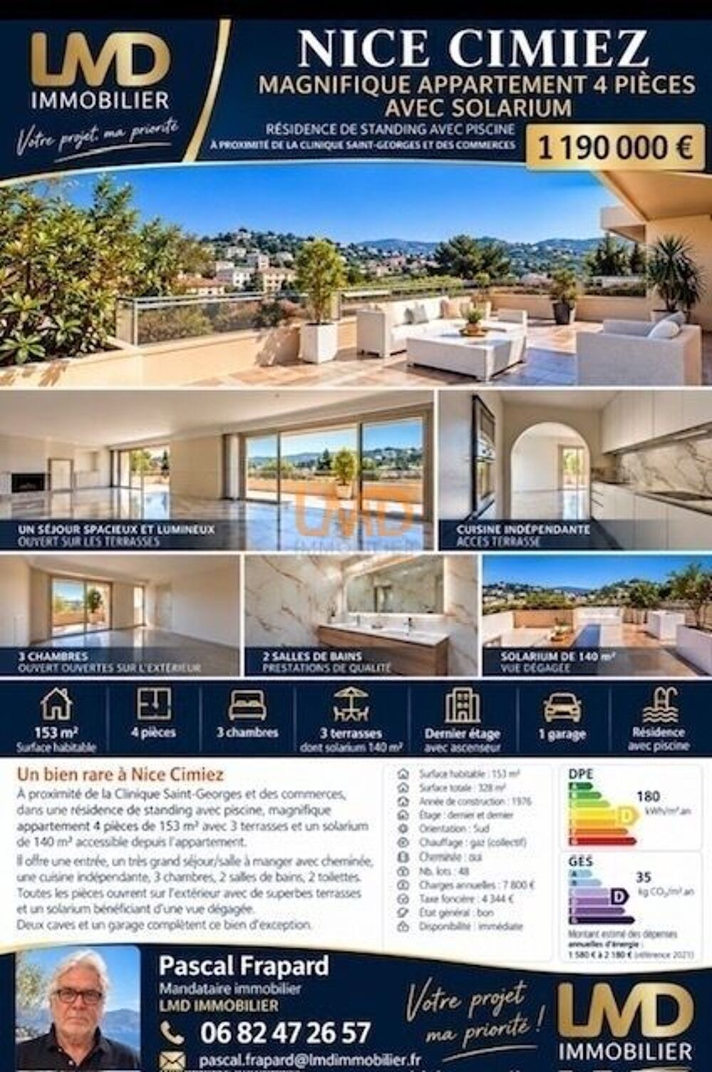 à vendre  Appartement Nice (06100)