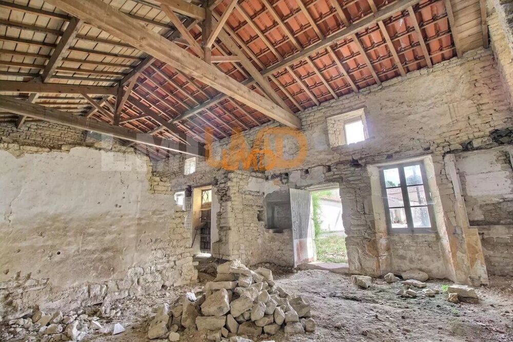 Vente Maison Corps de ferme � r�nover avec d�pendances � Bazauges (17490) Bazauges