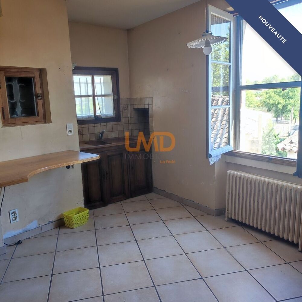 Lezan maison de 98 m2 et 160 m² de potentiel - atelier et combl
