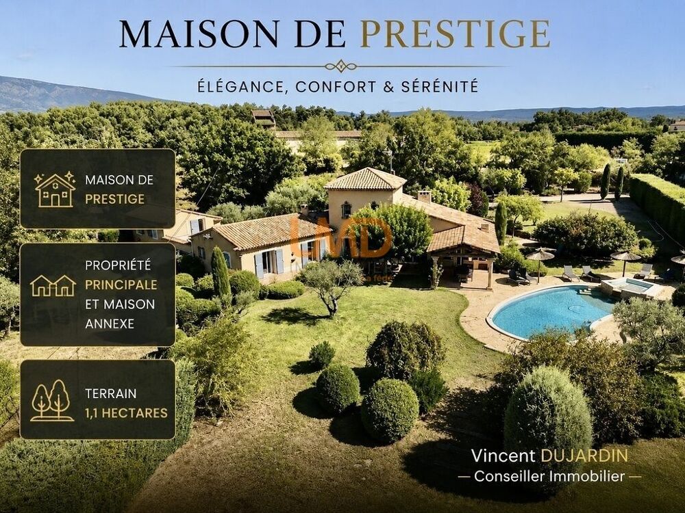 Trets: maison, appartement et studio sur 11000m2 de terrain