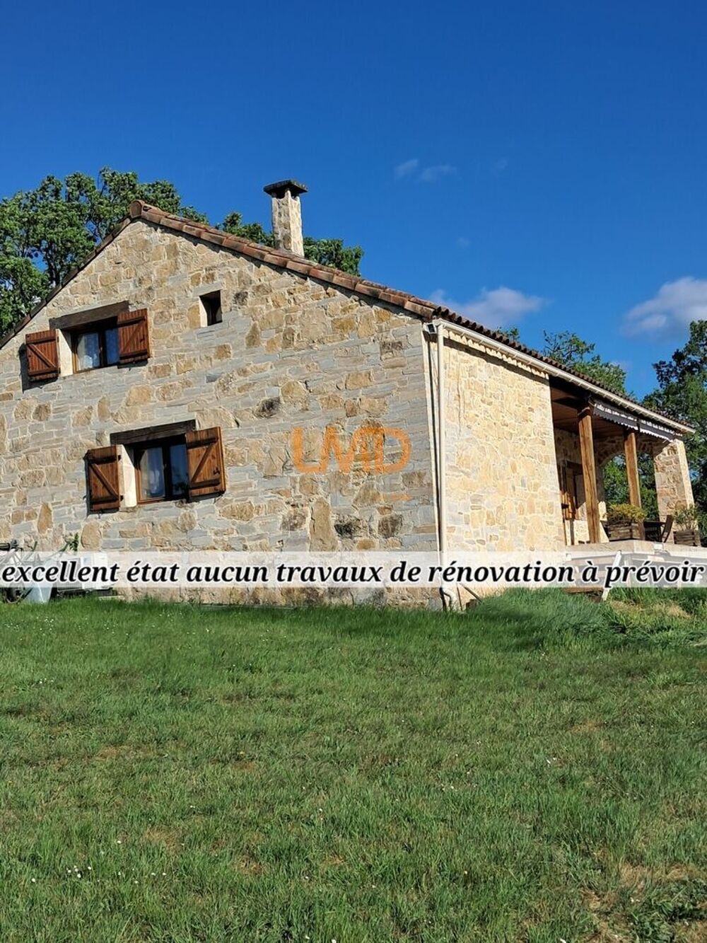 Maison Cévenole sur magnifique terrain de 27 672m2, avec piscine
