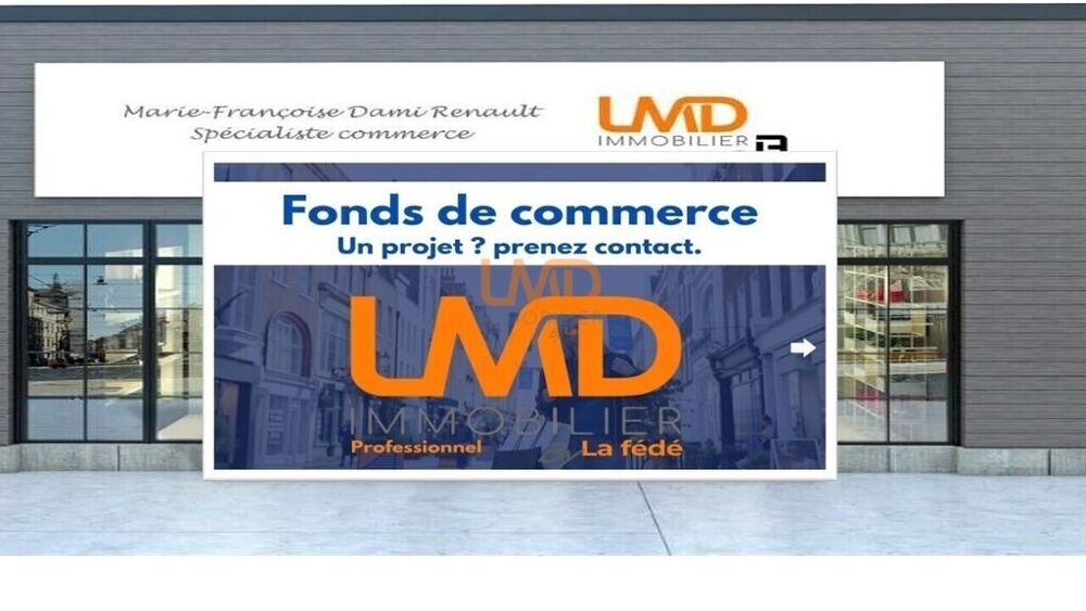   Fonds de commerce snack/restaurant à vendre avec extraction toit 