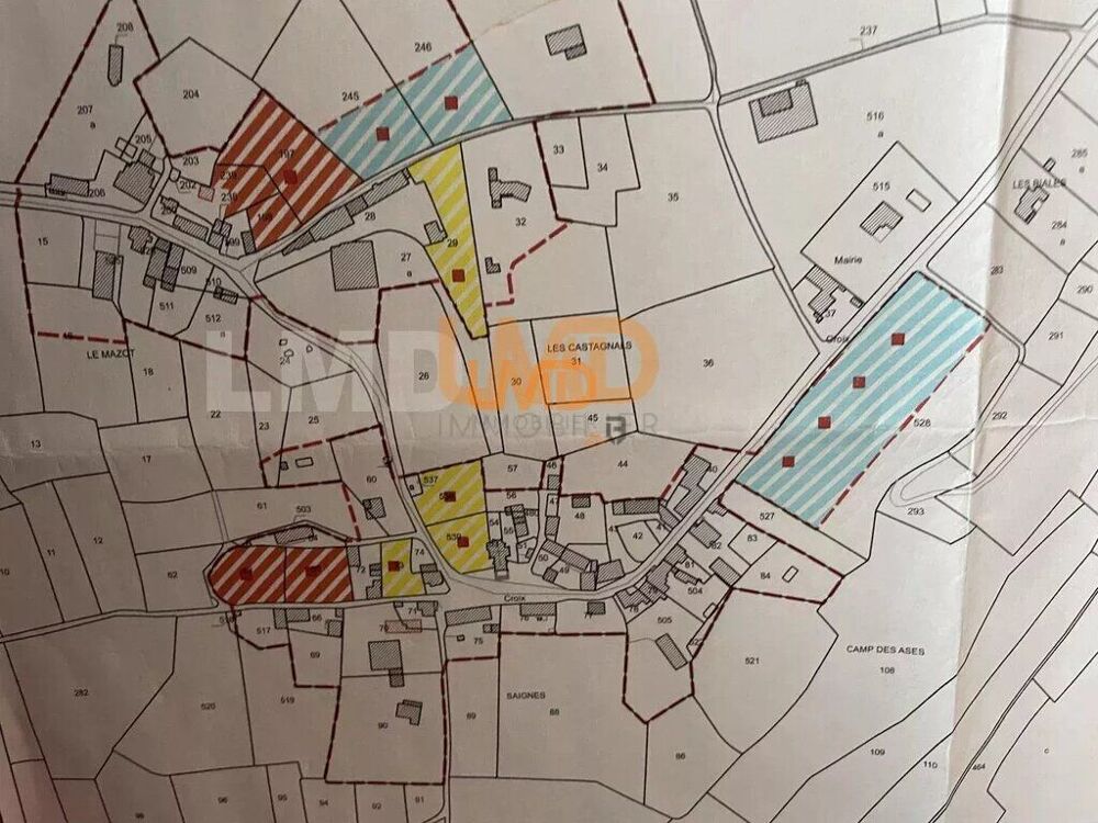 Vente Terrain Grand Terrain Constructible LOT Saignes