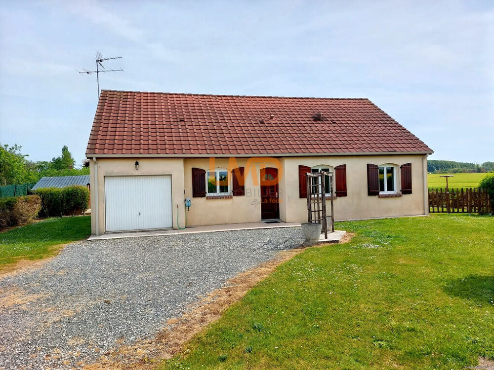 Longueville, maison 4 chambres, garage, terrain 990m²