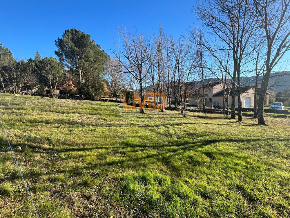 Vente Terrain Terrain constructible de 836 m2 - Fabras limite Jaujac Jaujac