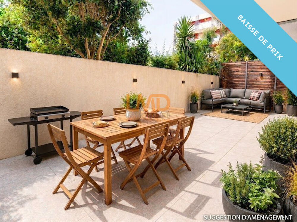 Vente Appartement T3 terrasse 34 m², parking, tram à pied – 1er achat / invest Juvignac