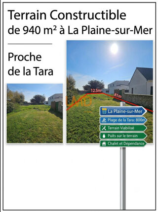  Terrain à vendre 940 m²