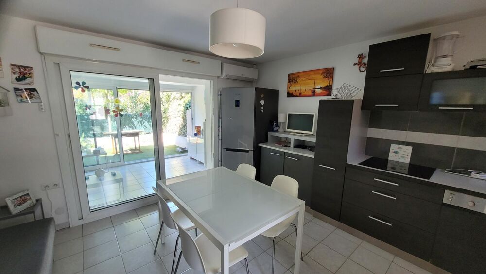 Vente Maison Carnon Plage, Superbe petite maison  T3 de 46m2 (surface utile) + jardinet Carnon