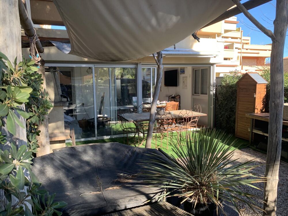 Vente Appartement emplacement coup de coeur pour ce rez de jardin au cap d'agde pour ce trois pieces avec parking en nue propriété ou en viager da Agde