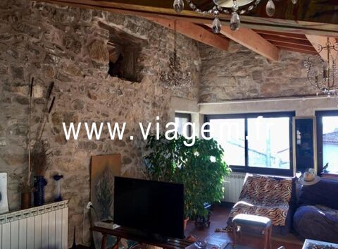   viager occupé commune de POUJOLS 34, maison de village sur trois niveaux avec propriétaire occupante Maison - 4 pièce(s) - 122 m²