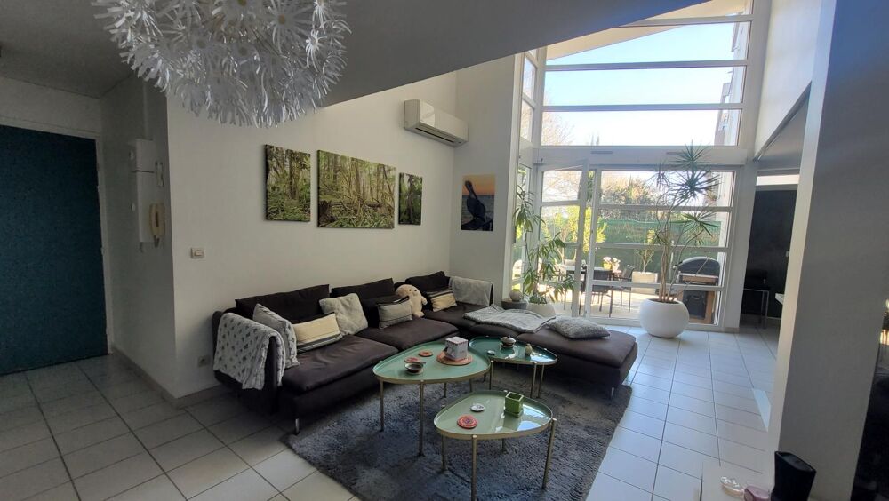 Vente Appartement MONTPELLIER    Superbe Appartement  coup de coeur T5 duplex de 114m² avec jardin, garage et prestations de qualité. Montpellier