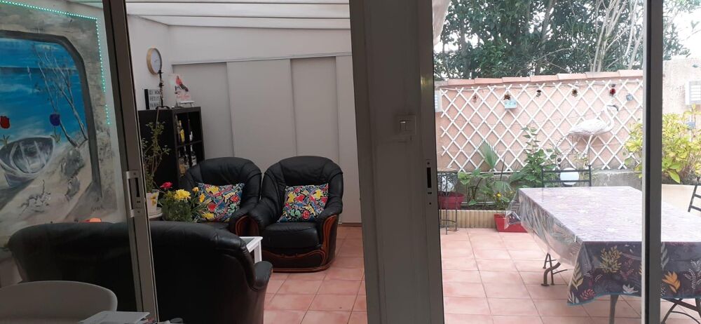 Vente Appartement CARNON plage grand appartement dédoublé en rez de jardin traversant en viager occupé sur l'avenue en deuxieme ligne avenue Grass Mauguio