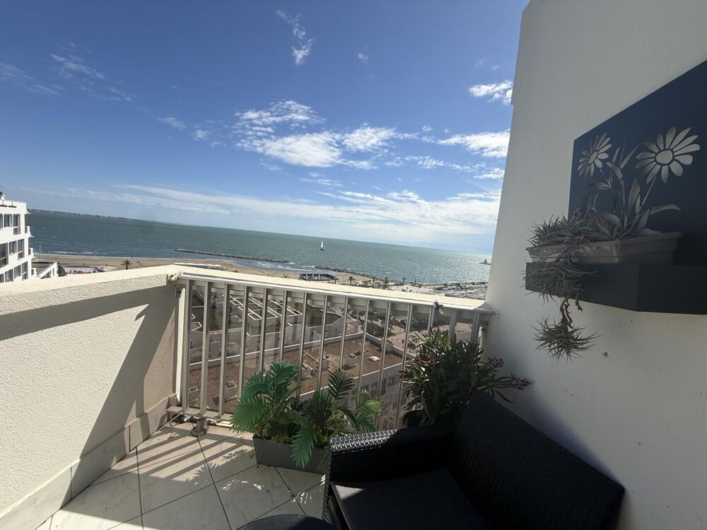 Vente Appartement VUE EXCEPTIONELLE- CENTRE VILLE - 86 M² DONT 70M² CARREZ La grande-motte