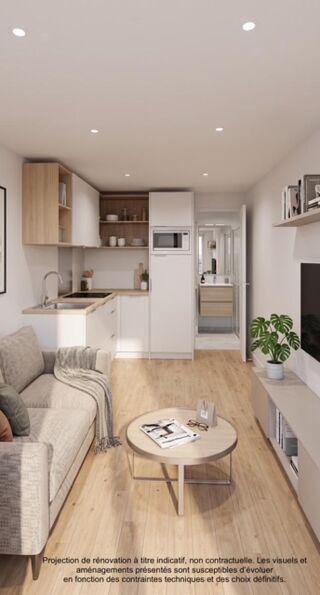 Appartement à vendre 2 pièces 29 m²