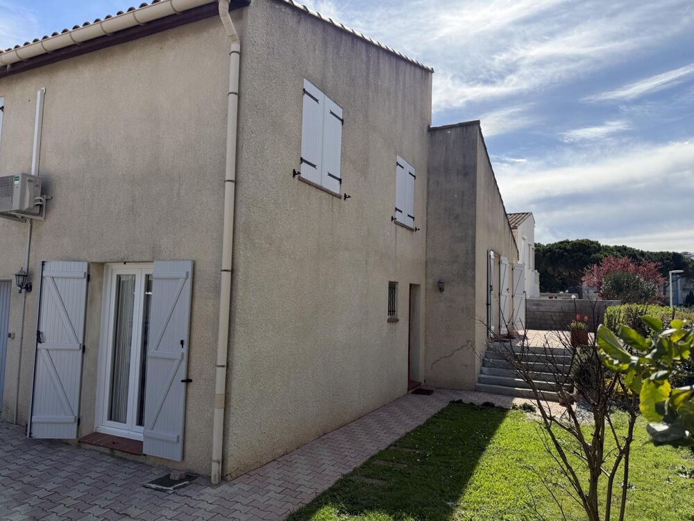 Le grau du Roi 30240 maison 4 chambres de 108m² sur terrain clos de 408 M²