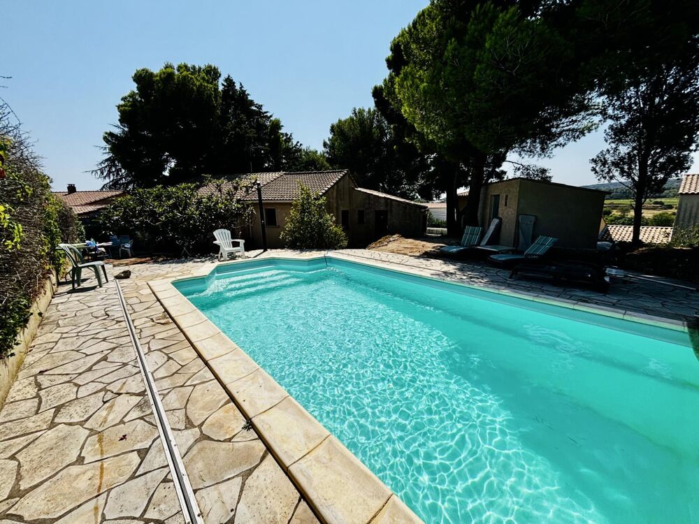 Vente Maison Maison T4 plain pied sur grand terrain arboré Poussan