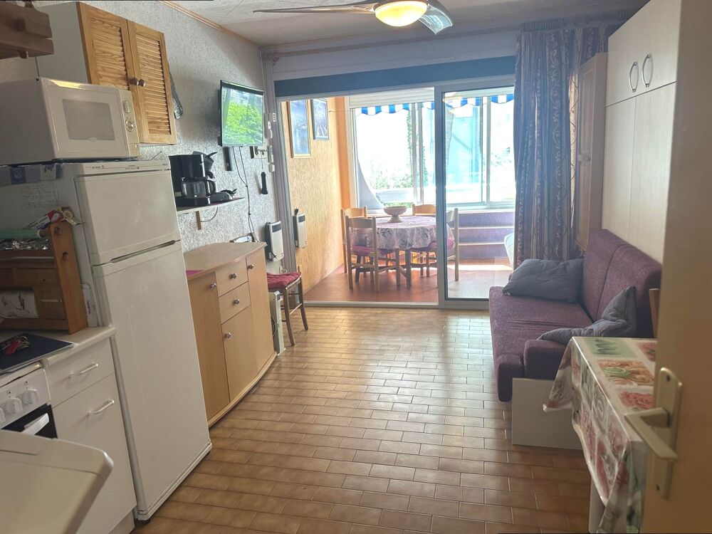 LE GRAU DU ROI : Grand studio cabine avec loggia rive gauche