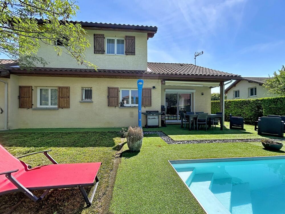 Vente Maison Maison familliale – 5 chambres – 137 m² - Terrain 1022 m² avec piscine ! Apprieu