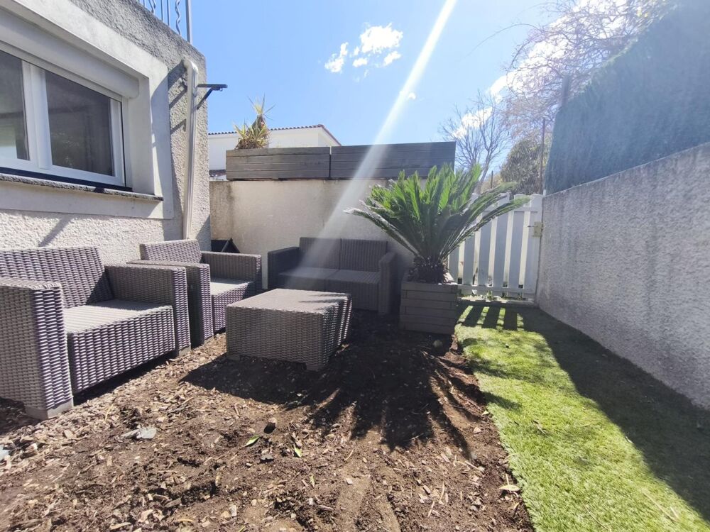 Vente Appartement MAUGUIO CENTRE – T2  de 35 m2 hab AVEC JARDIN & ENTRÉE INDÉPENDANTE  + PLACE DE PARKING Mauguio