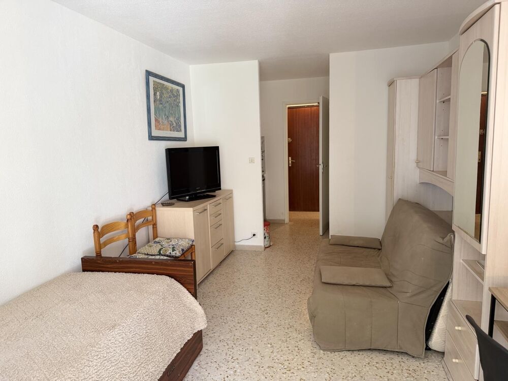 Vente Appartement La Grande Motte : Quartier prisé  : Studio meublé  avec vue sur la pinède, terrasse et parking La petite motte