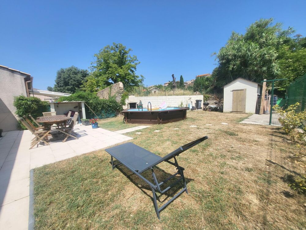 Vente Maison Secteur Fontés vente villa plain-pied 2 chambres, 1 garage, piscine hors-sol, panneaux solaires Neffies