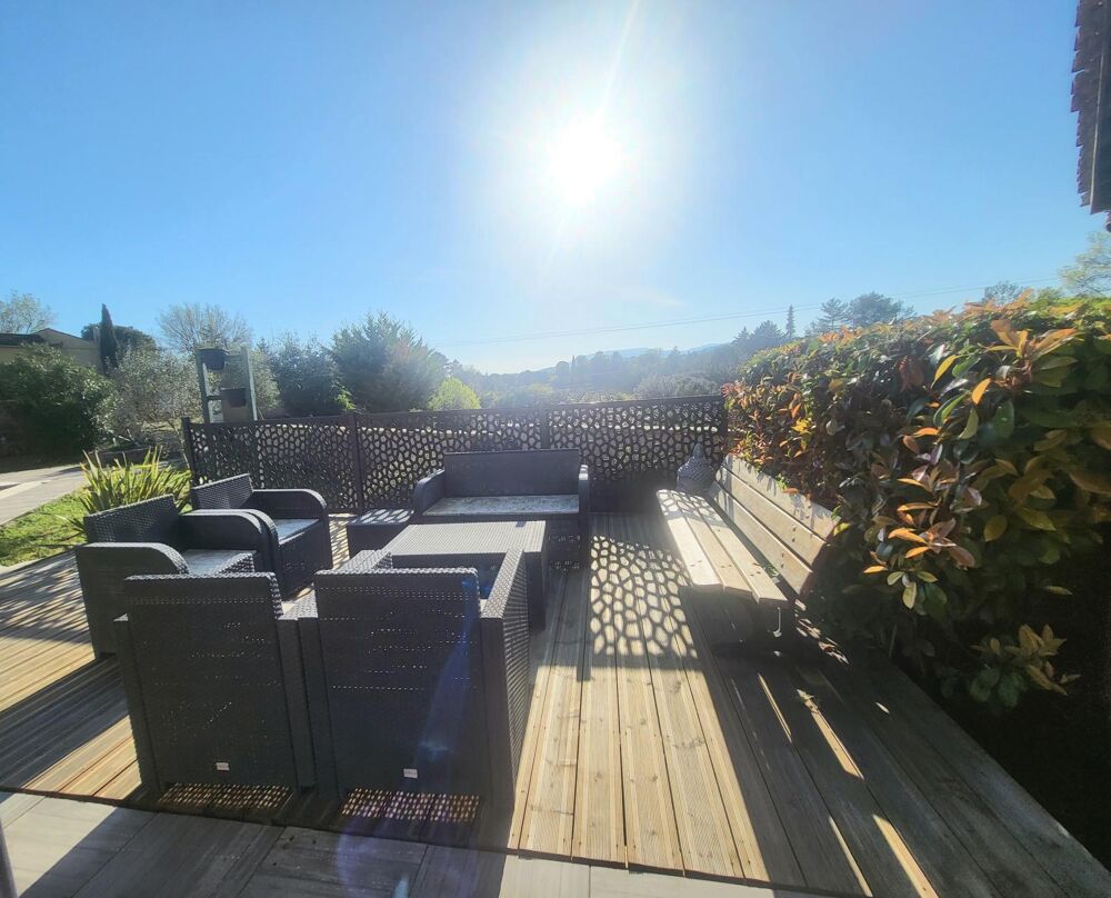 Bédarieux, vente villa 120 m², 4 ch, sous-sol 110 m², annexes, piscine, sur plus de 1800 m² de terrain au calme