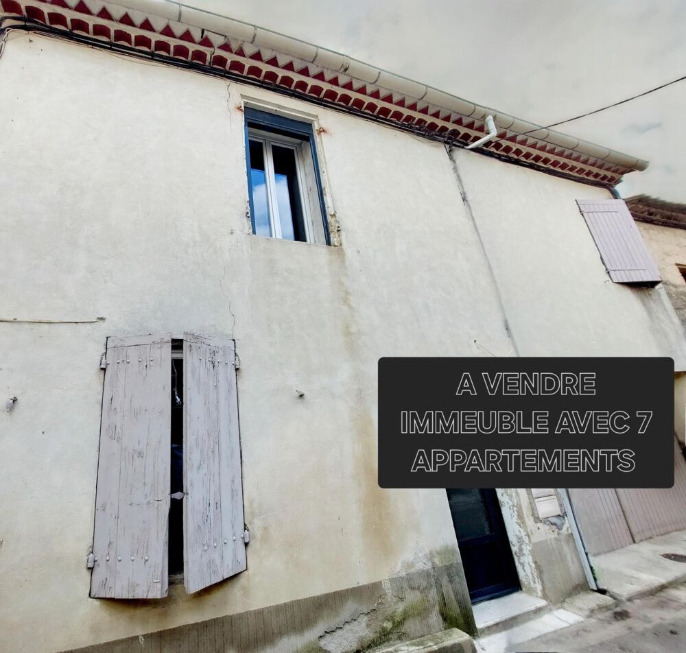 Vente Immeuble Immeuble de rapport à Marsillargues – 7 appartement loués Marsillargues