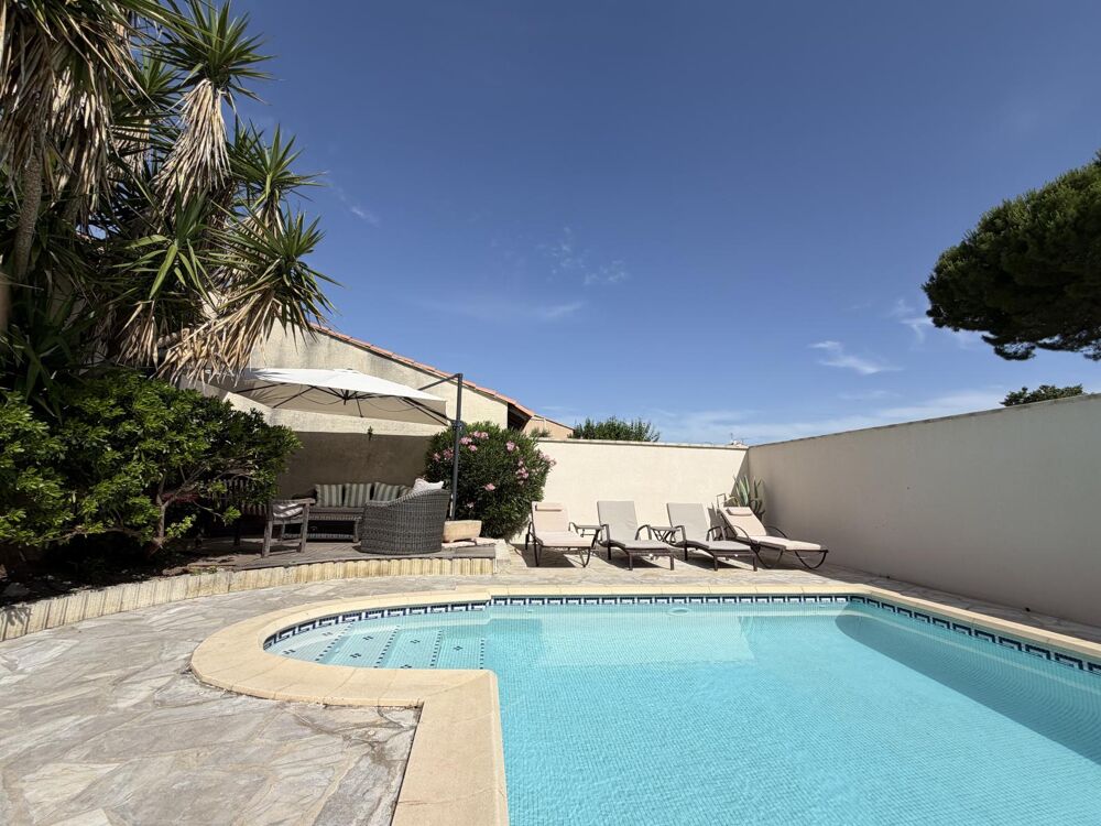 Location Maison BAILLARGUES – Villa meublée T5 avec piscine - Bail mobilité Baillargues