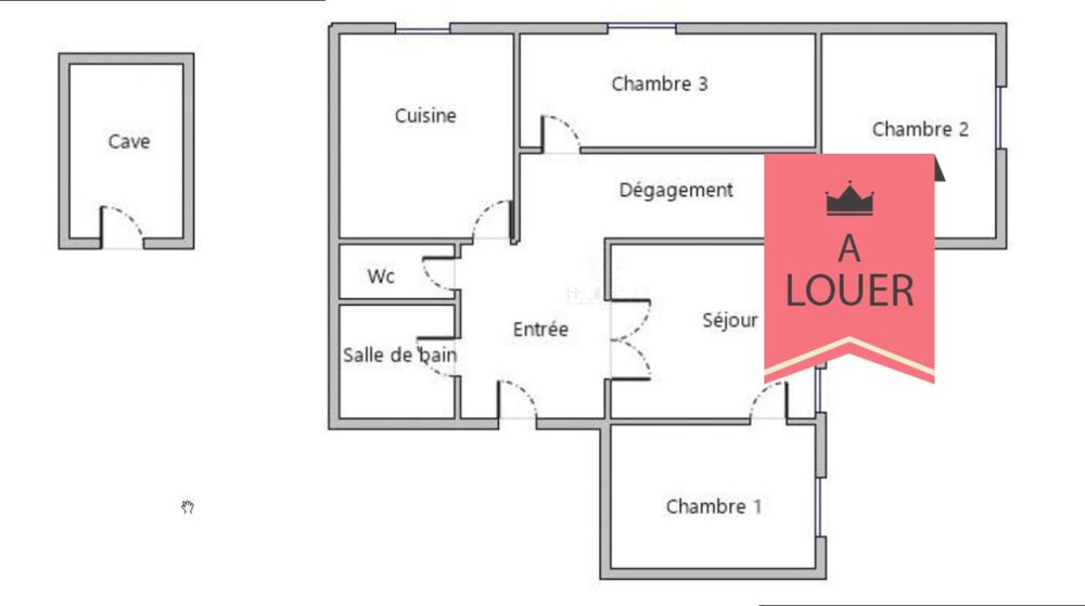 Appartement a louer neuilly-sur-seine - 4 pièce(s) - 76 m2 - Surfyn