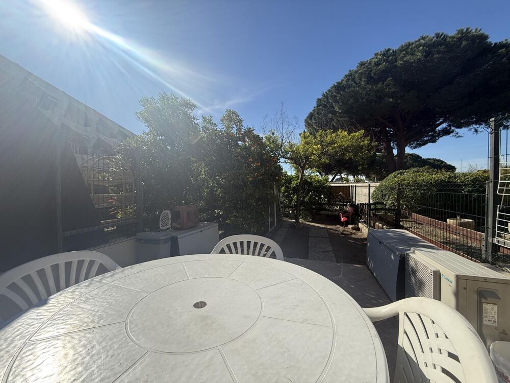 Vente Appartement P2 37 M² - QUAI D'HONNEUR PORT CAMARGUE - REZ DE JARDIN Le grau-du-roi