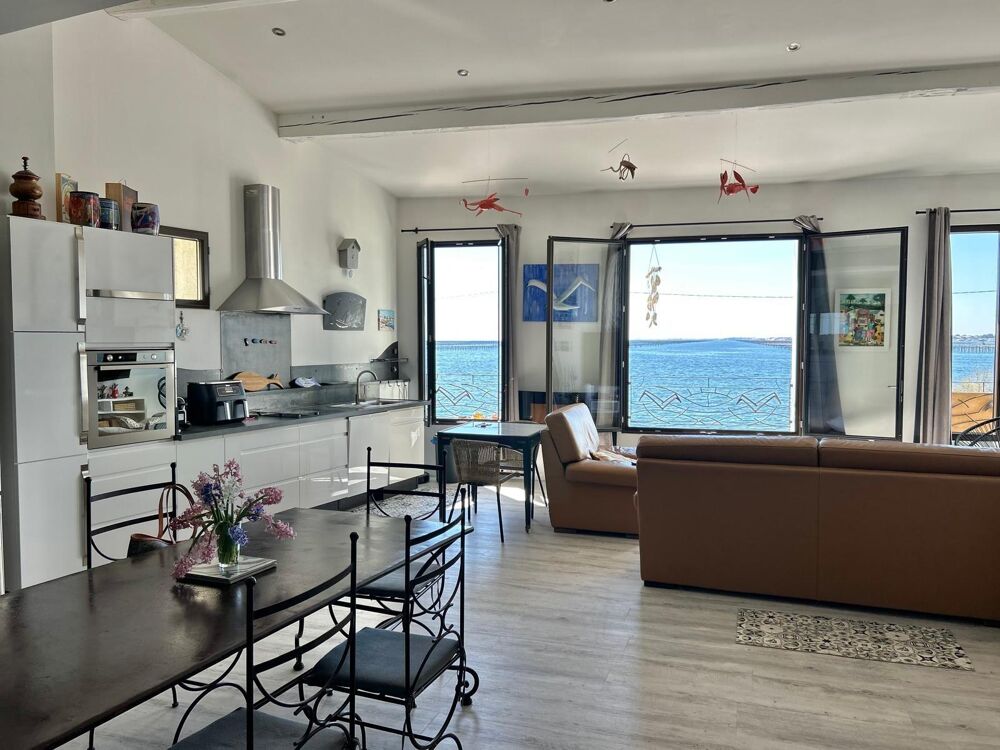 Vente Appartement Duplex T4 vue étang de Thau Bouzigues